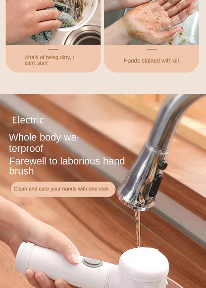Electric Power Scrubber – Handheld Cordless Cleaning Brush