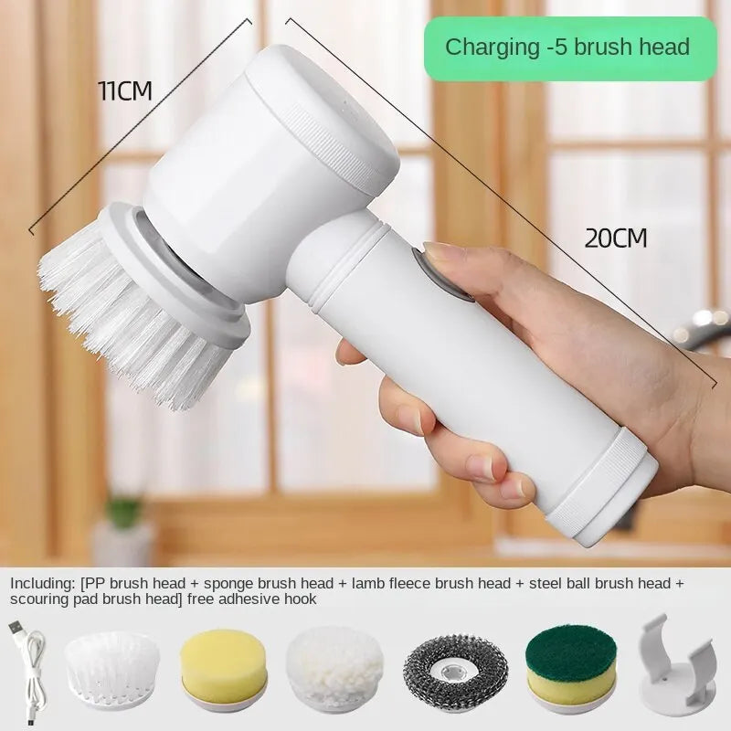 Electric Power Scrubber – Handheld Cordless Cleaning Brush