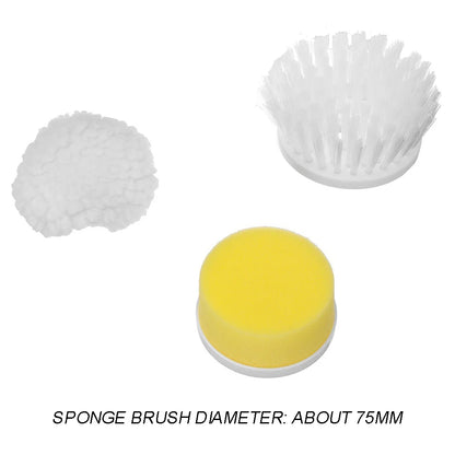 Replacement Brush Heads for Electric Cleaning Brush – 3-Pack