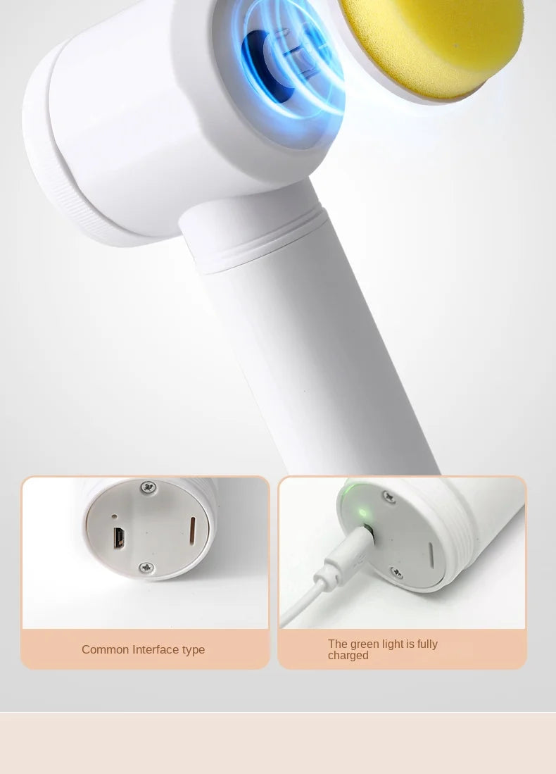 Electric Power Scrubber – Handheld Cordless Cleaning Brush