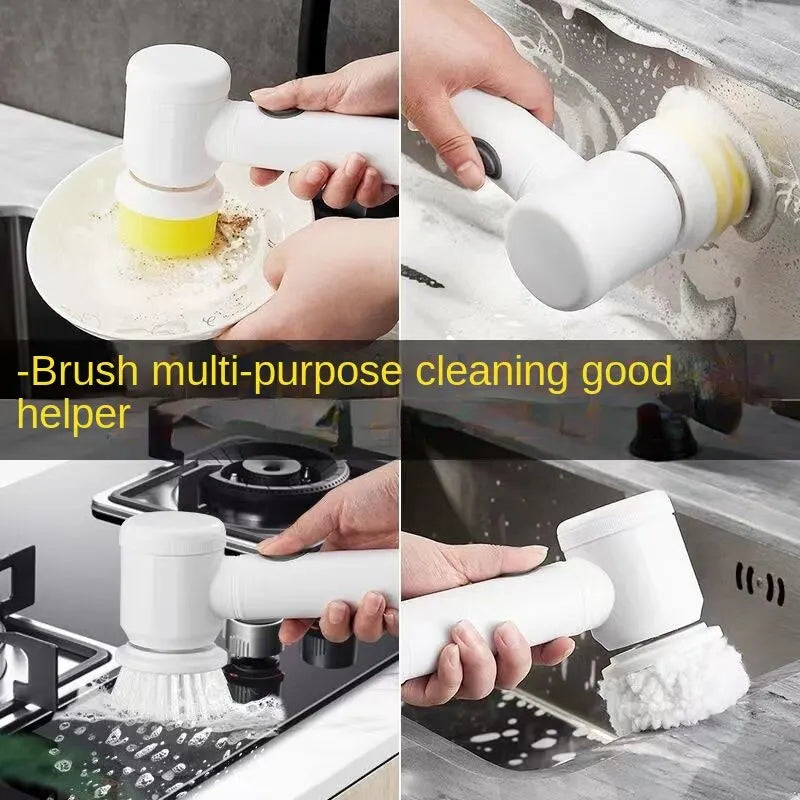 Electric Power Scrubber – Handheld Cordless Cleaning Brush