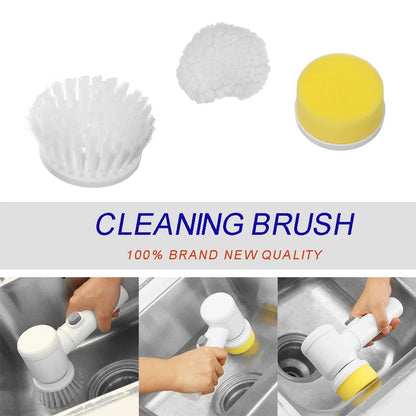 Replacement Brush Heads for Electric Cleaning Brush – 3-Pack