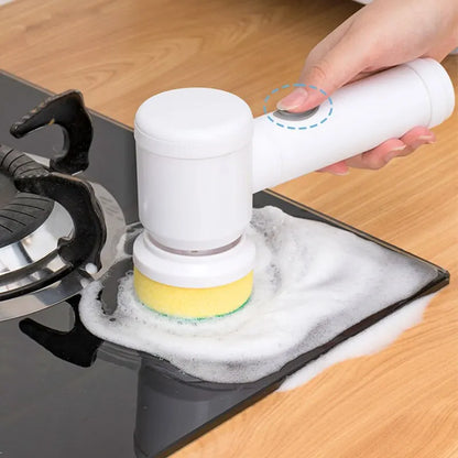Electric Power Scrubber – Handheld Cordless Cleaning Brush